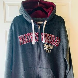 Martha’s Vineyard Zip Up Hoodie Jacket